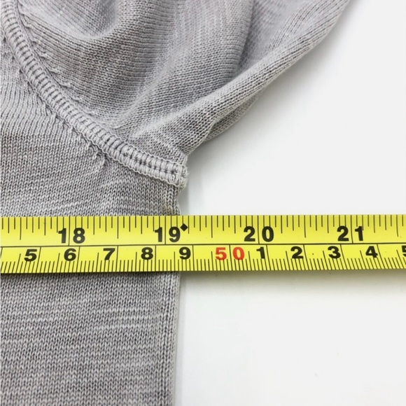 Superdry Men's Premium Dyed Light Gray Crewneck Sweater - Picture 4 of 6